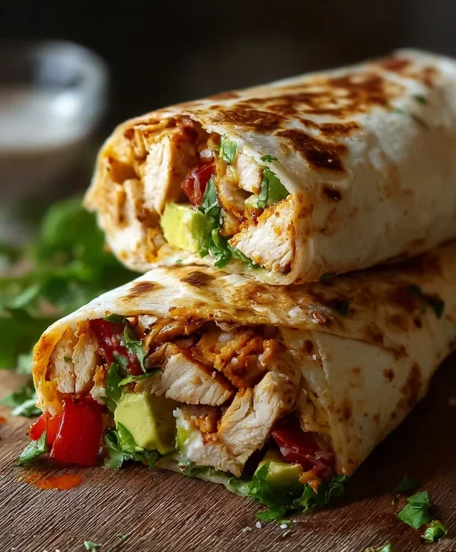 Chicken Avocado Wrap