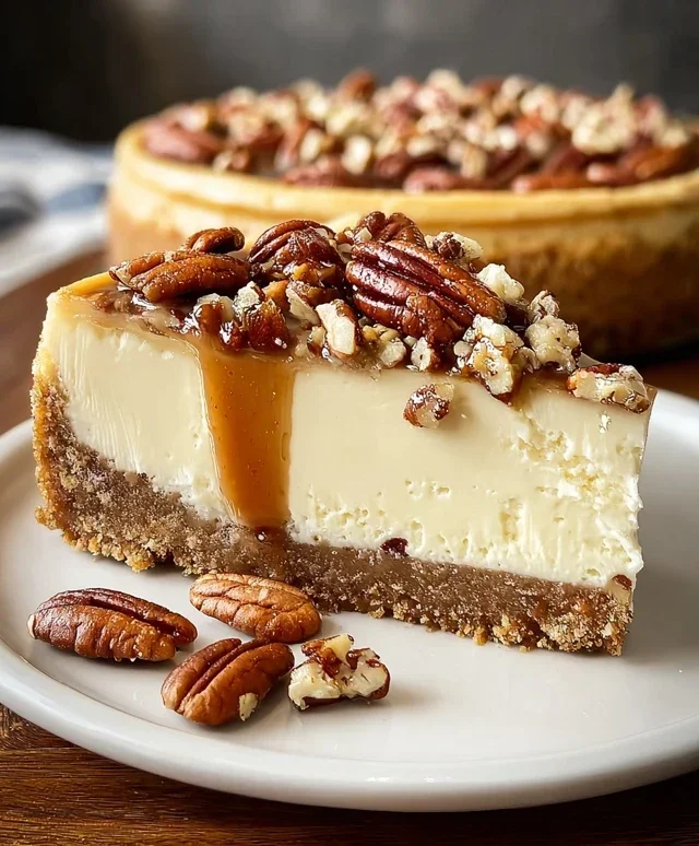 Butter Pecan Cheesecake