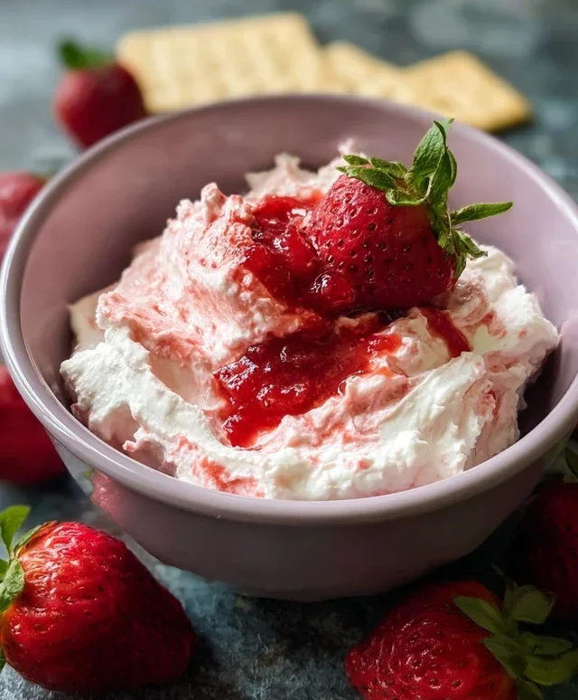 Strawberry Cheesecake Dip