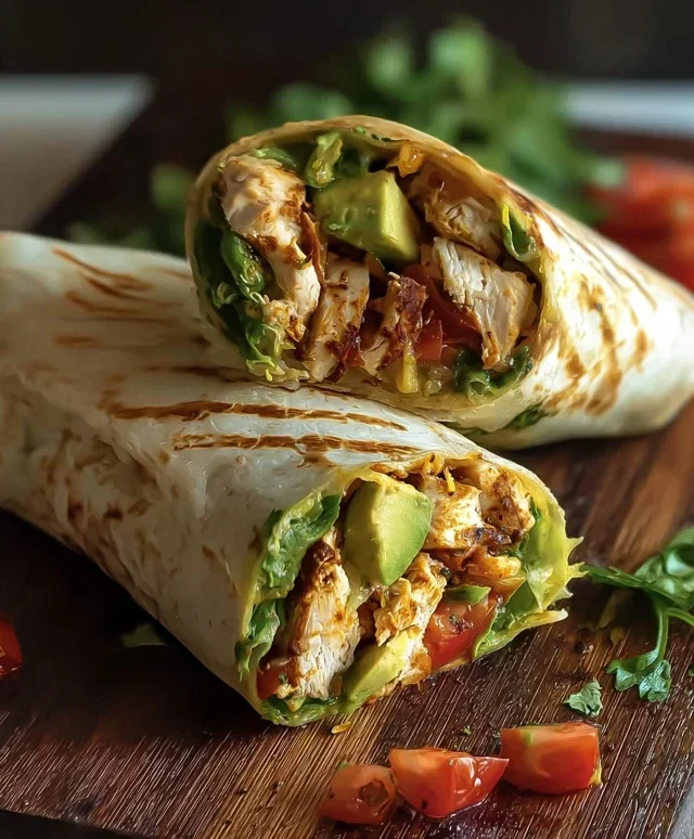 Chicken Avocado Wrap
