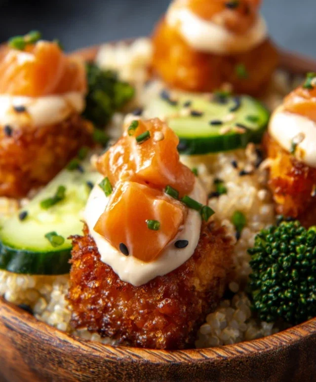 Bang Bang Salmon Bites