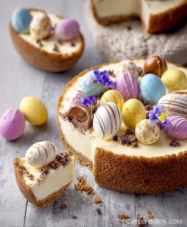 Easter Egg Cheesecake Recipe