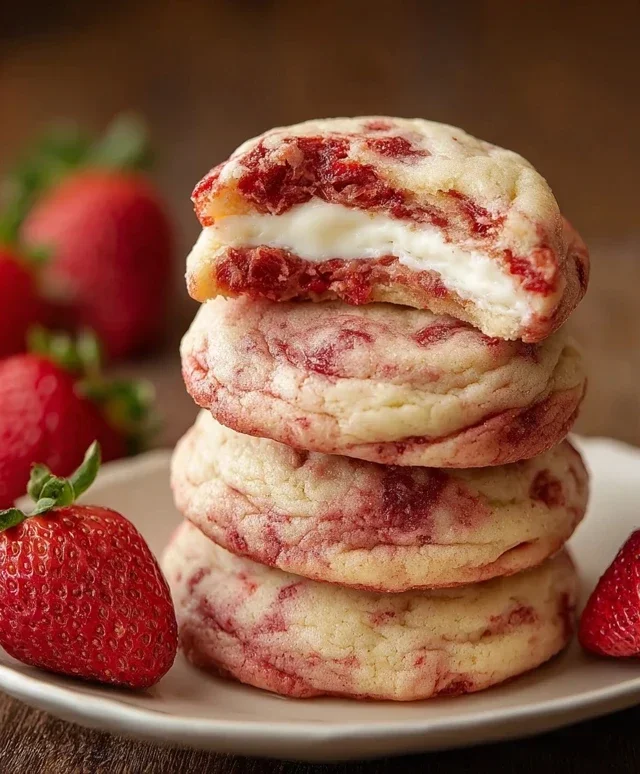 Strawberry Cheesecake Cookie