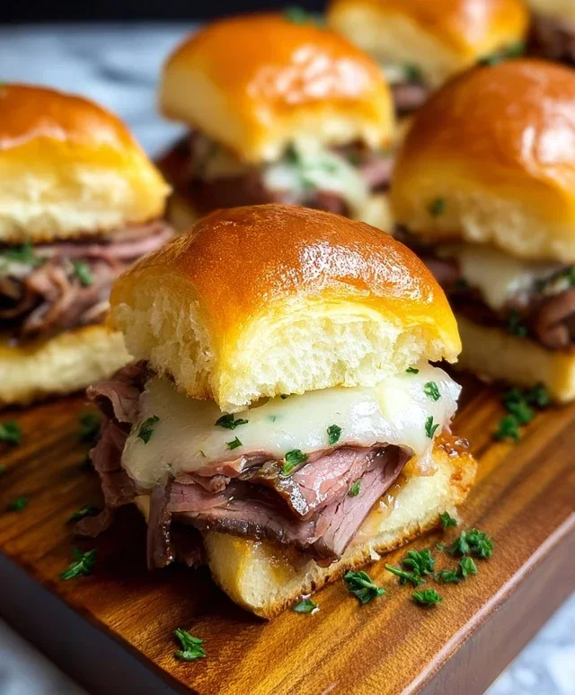 Roast Beef Sliders