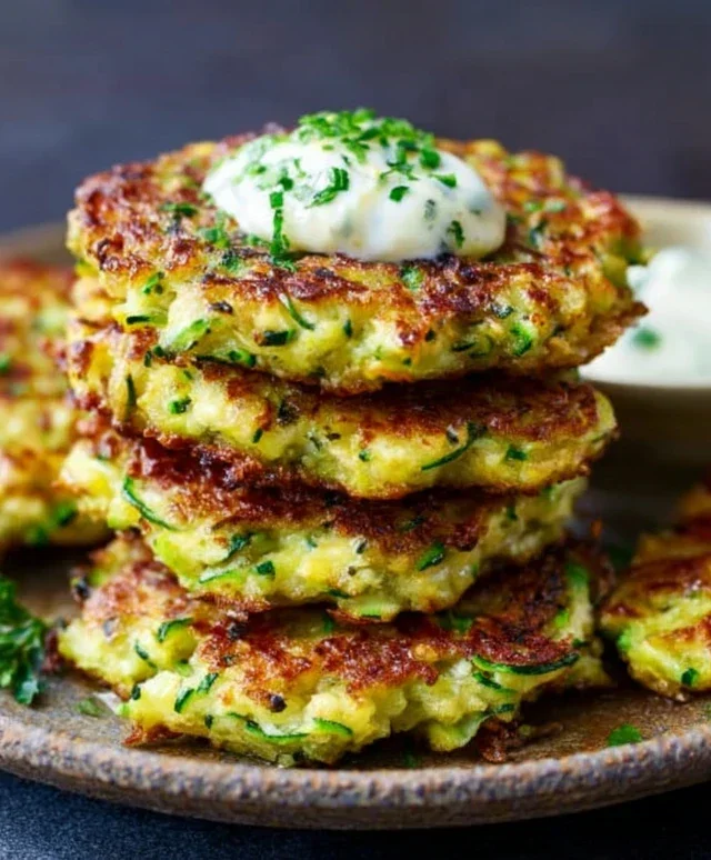 Crispy and Easy Zucchini Fritters Recipe