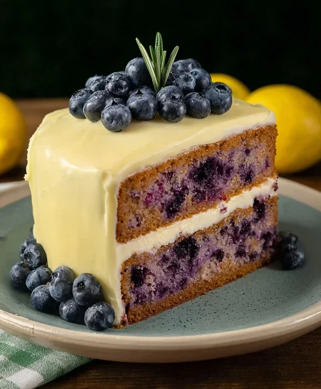 Lemon Blueberry Cake