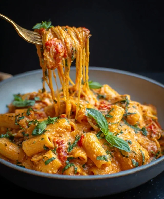 Creamy Tomato Garlic Pasta