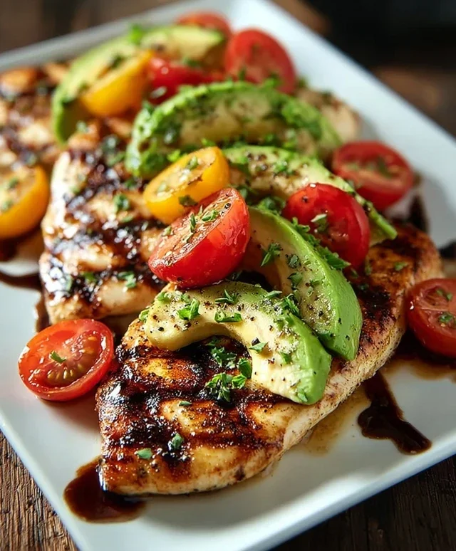 Grilled California Avocado Chicken Recipe