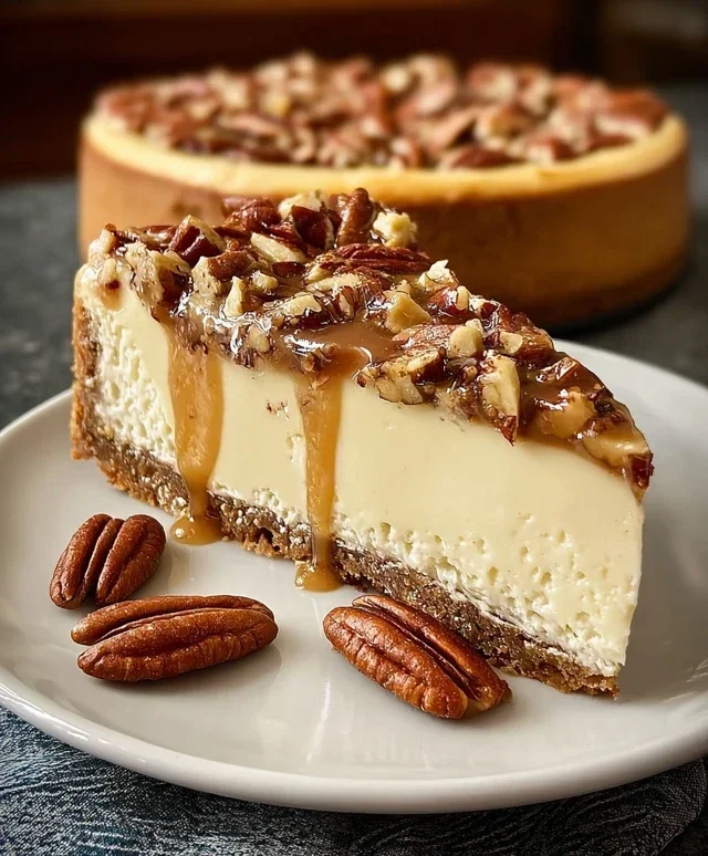 Butter Pecan Cheesecake