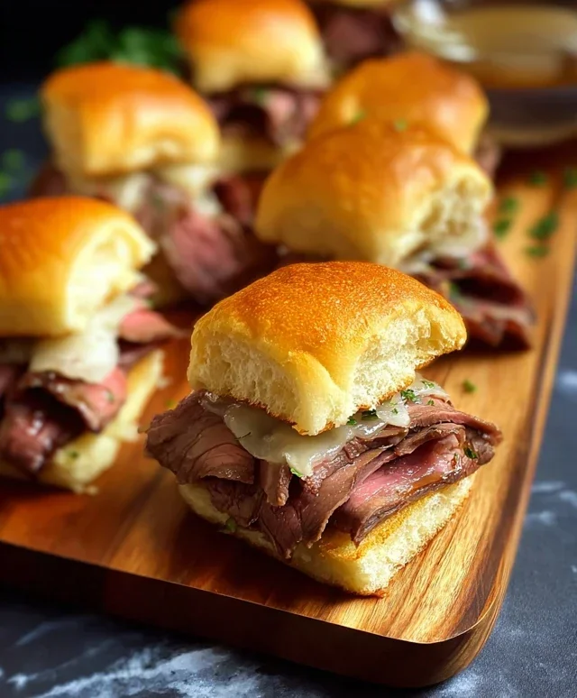 Roast Beef Sliders