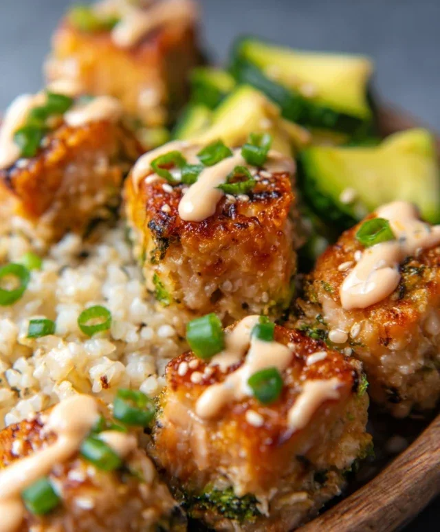 Bang Bang Salmon Bites