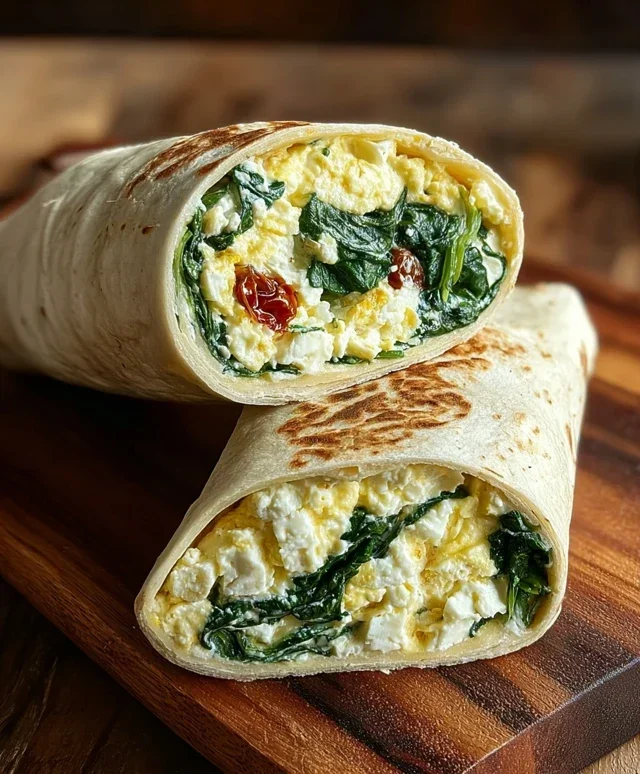 Copycat Starbucks Spinach, Egg White and Feta Wrap