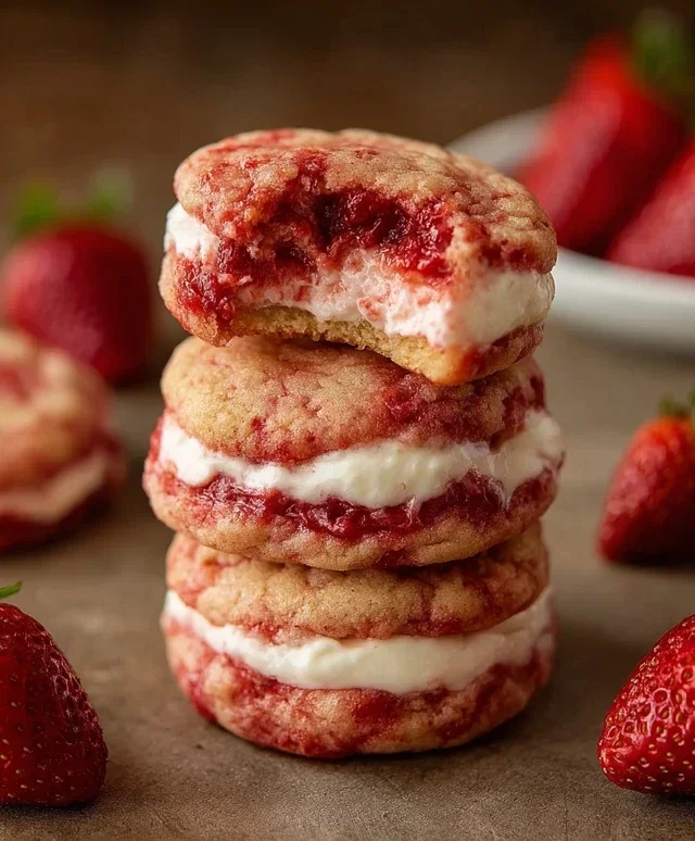 Strawberry Cheesecake Cookie