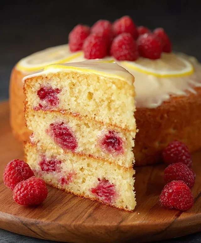 Raspberry Lemon Cake