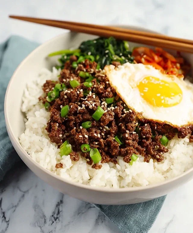 Korean Ground Beef Bowl (25-Minutes)