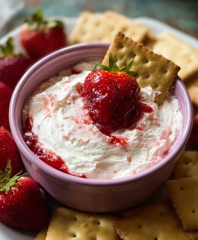 Strawberry Cheesecake Dip