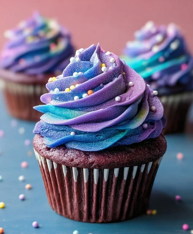 Galaxy Cupcakes