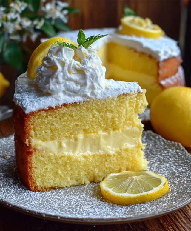 Top 1 Italian Lemon Cream Cake Irresistible