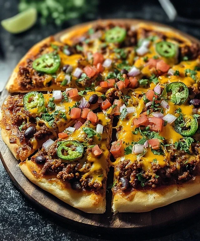 Homemade Mexican Pizza
