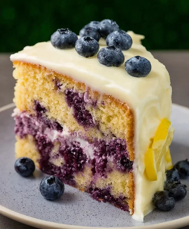 Lemon Blueberry Cake