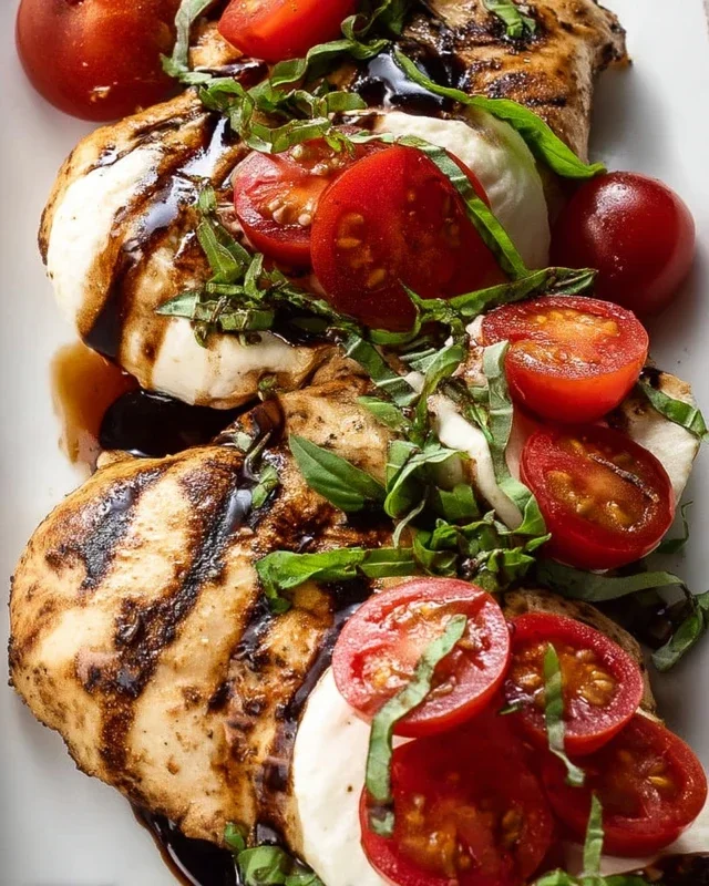 Grilled Chicken Caprese