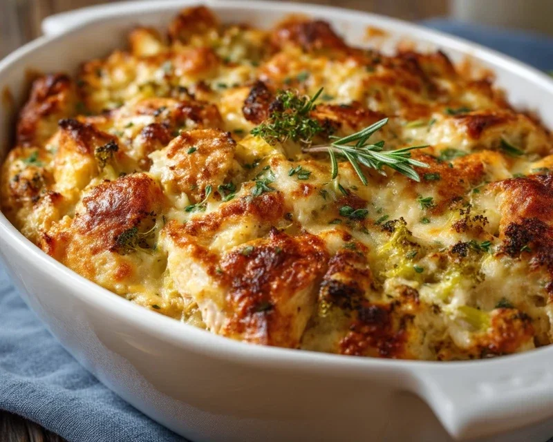Easy Low Carb Chicken Casserole