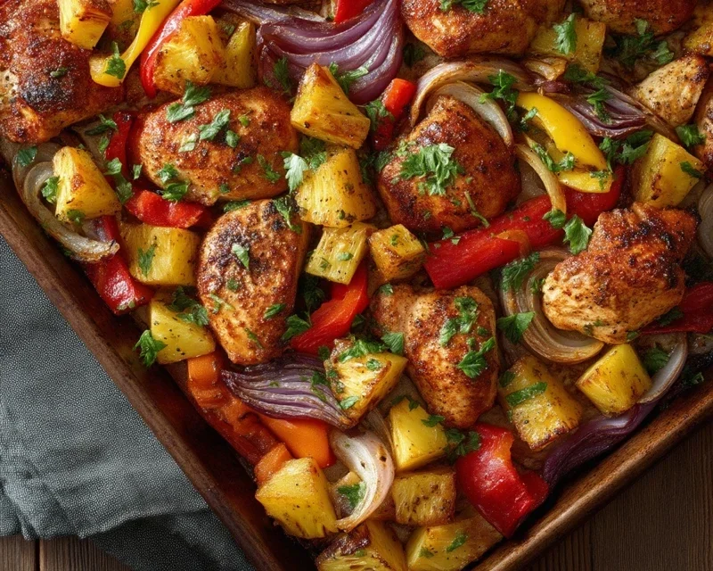 Baked Crunchy Hot Honey Chicken