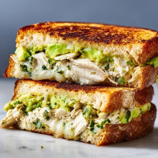 Chicken Avocado Melt Sandwich