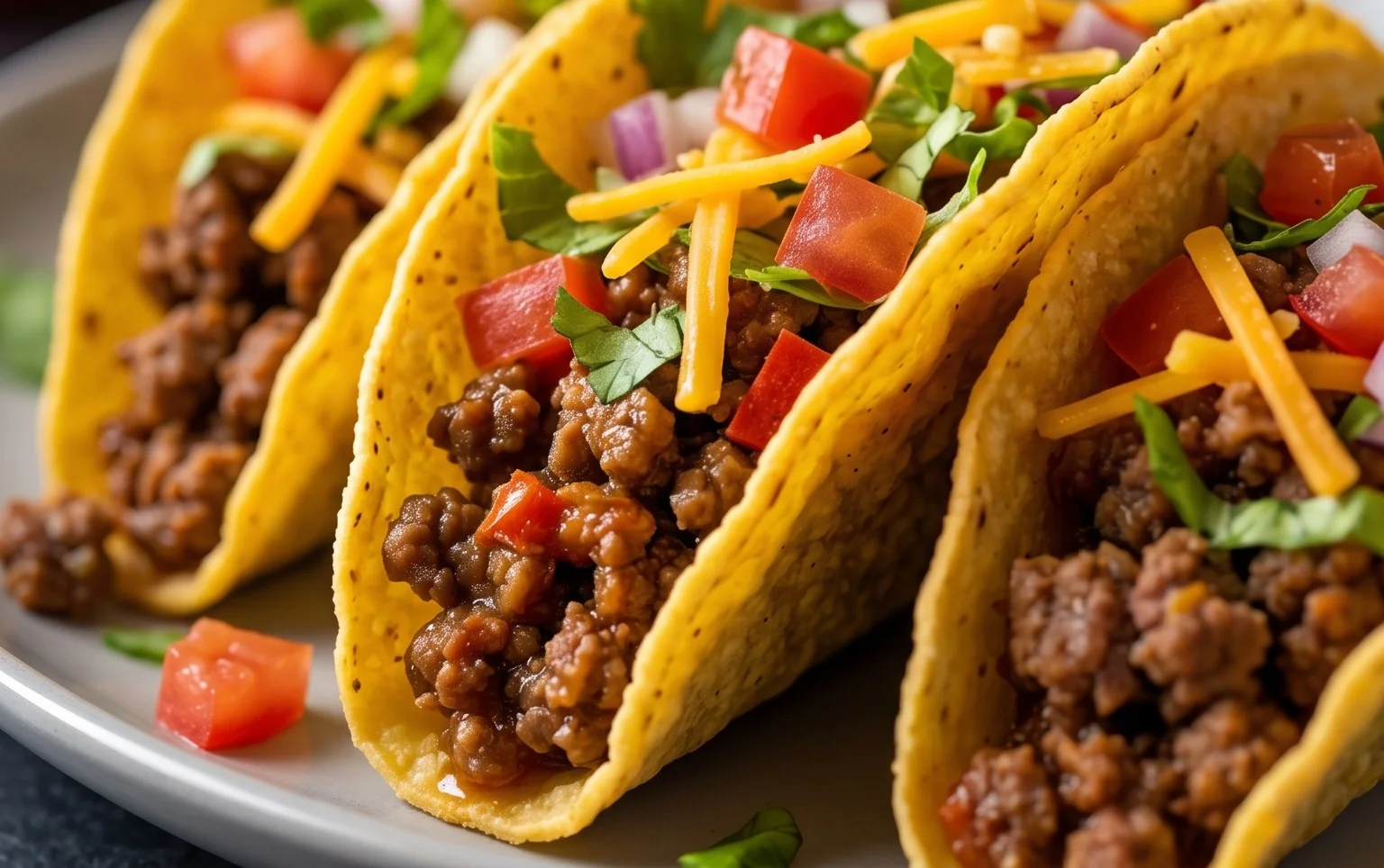Crispy Ground Beef Tacos