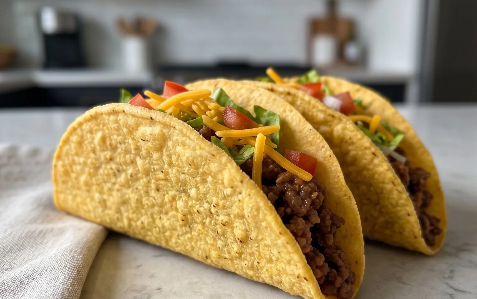 Crispy Ground Beef Tacos
