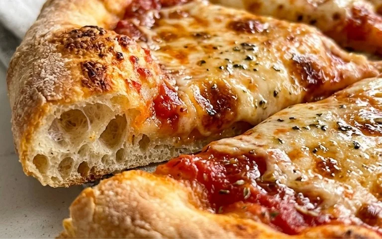 An excellent No Yeast Pizza Dough - quick easy homemade pizza!