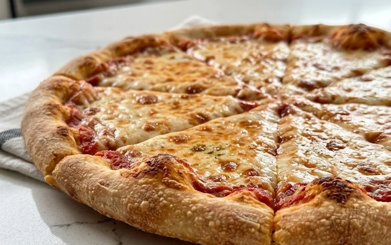 An excellent No Yeast Pizza Dough - quick easy homemade pizza!
