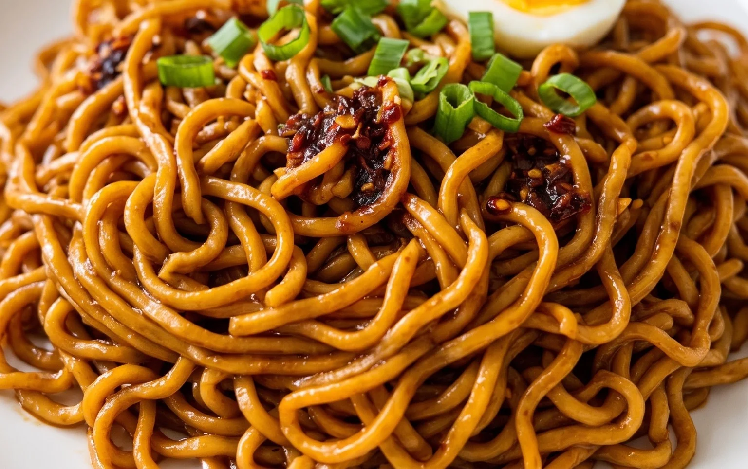 Easy Saucy Ramen Noodles