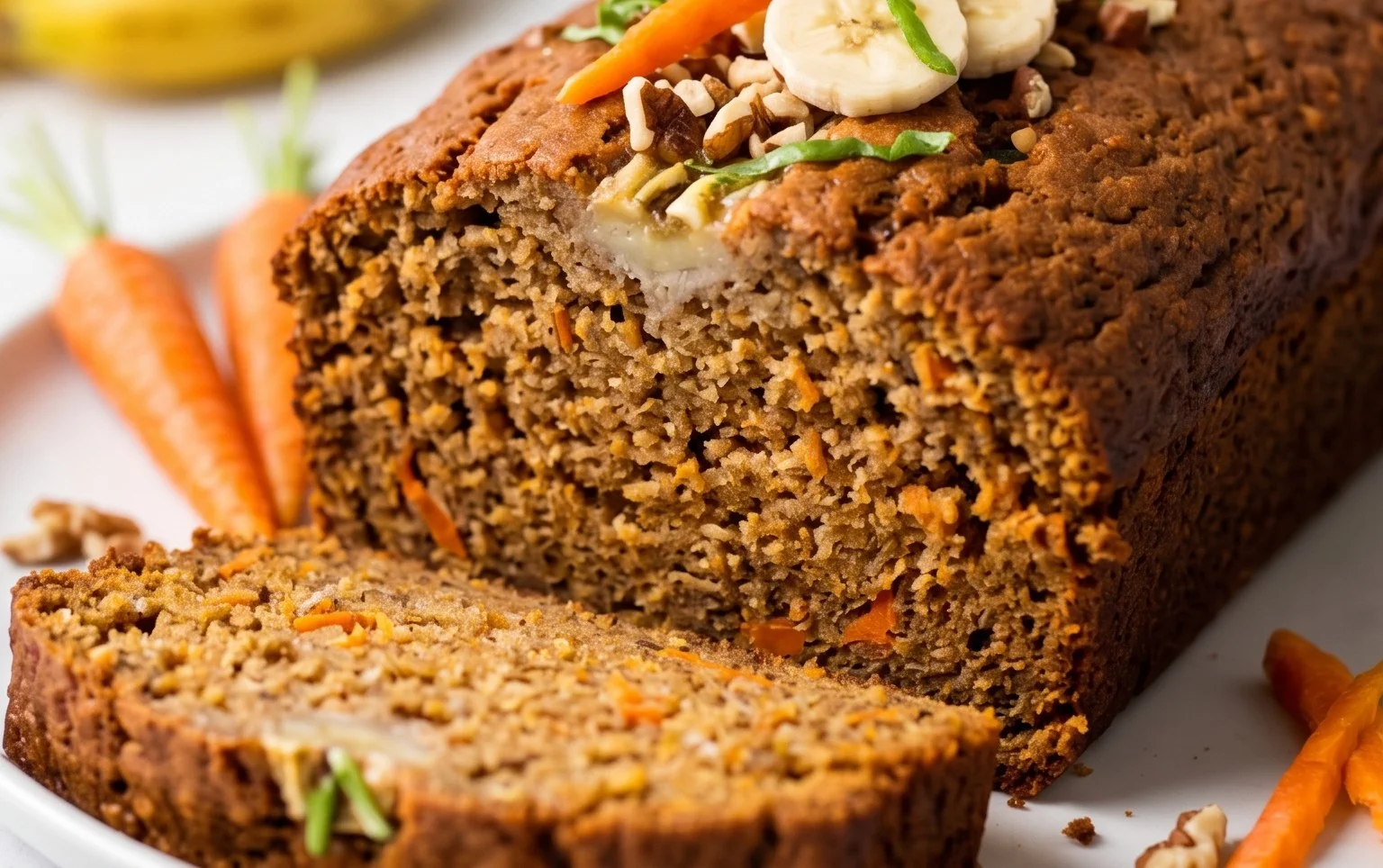 Carrot Cake Banana Bread