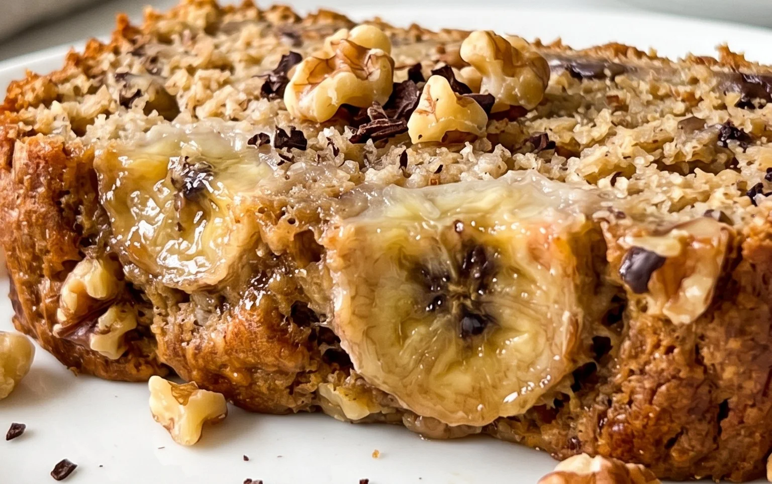 Healthy 5-Ingredient Flourless Banana Bread