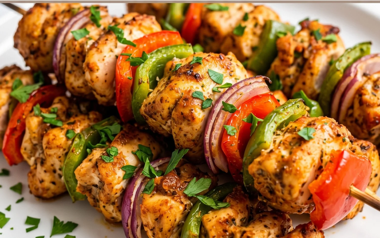 Air Fryer Chicken Skewers (VIDEO)