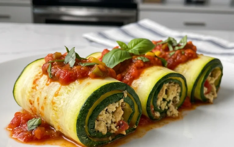 Vegan Zucchini Rollatini