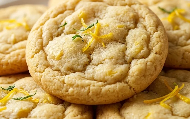 Soft & Chewy Lemon Cookies