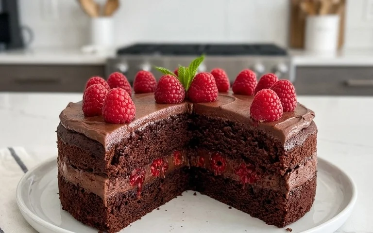 Chocolate Raspberry Cake