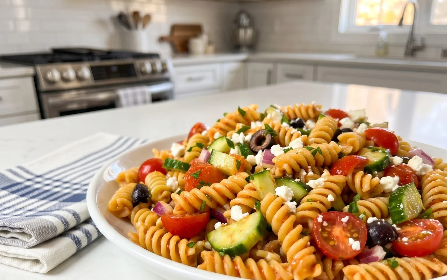 French Dressing Pasta Salad
