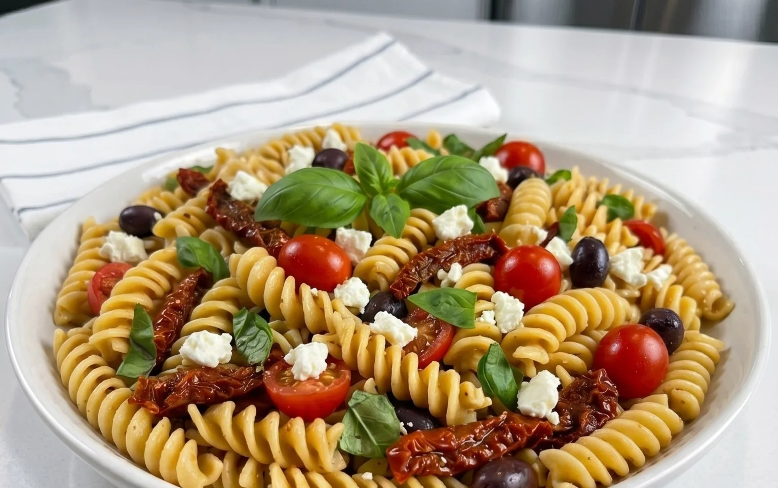 Sun Dried Tomato Pasta Salad