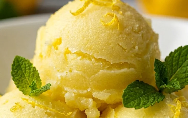 Lemon Sorbet