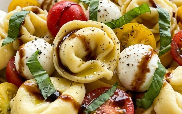 Tortellini Caprese Salad