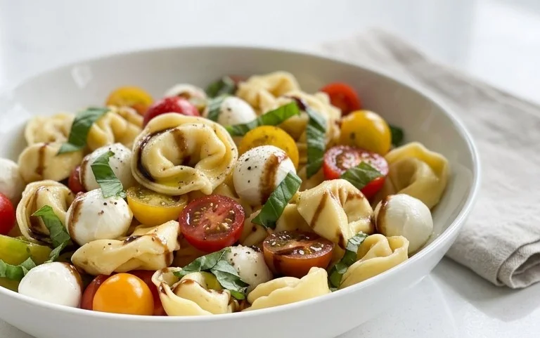 Tortellini Caprese Salad