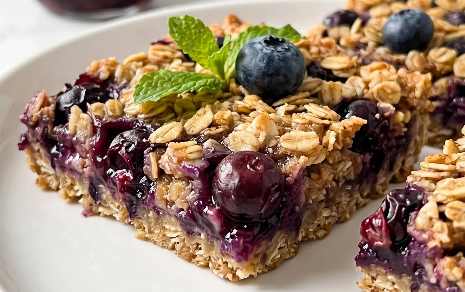 Blueberry Oatmeal Bars