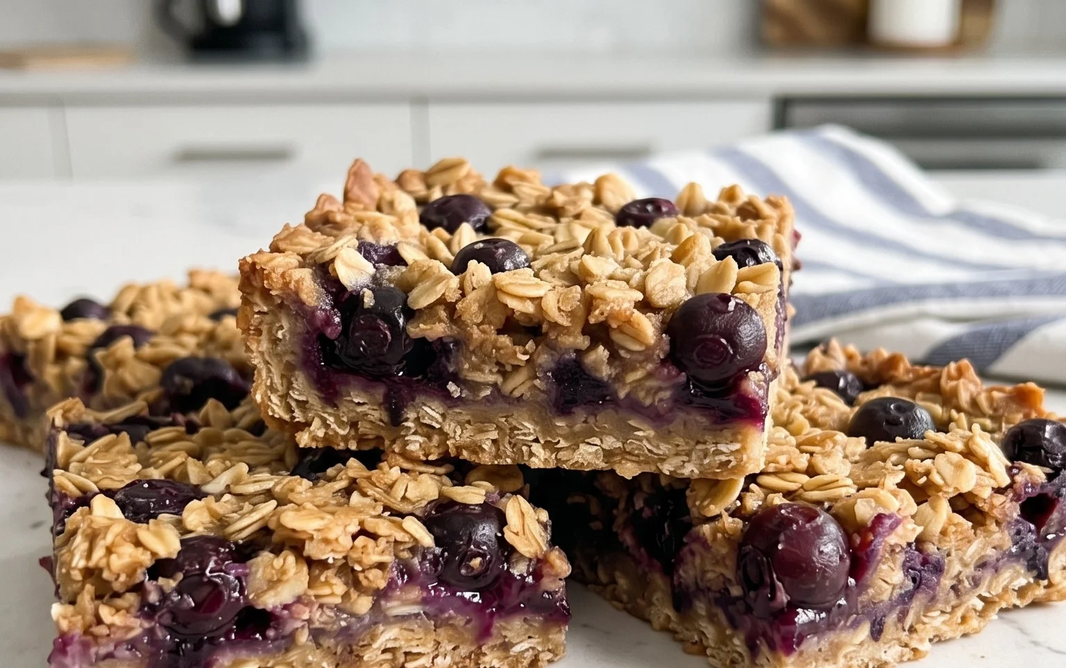 Blueberry Oatmeal Bars