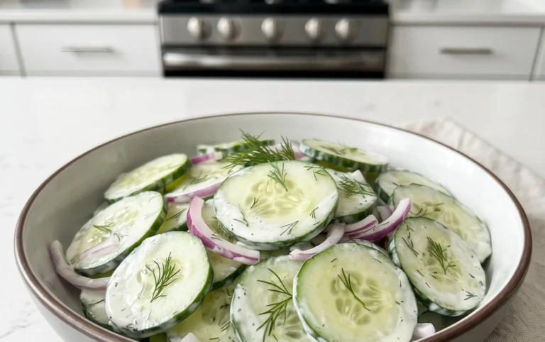 Polish Cucumber Salad