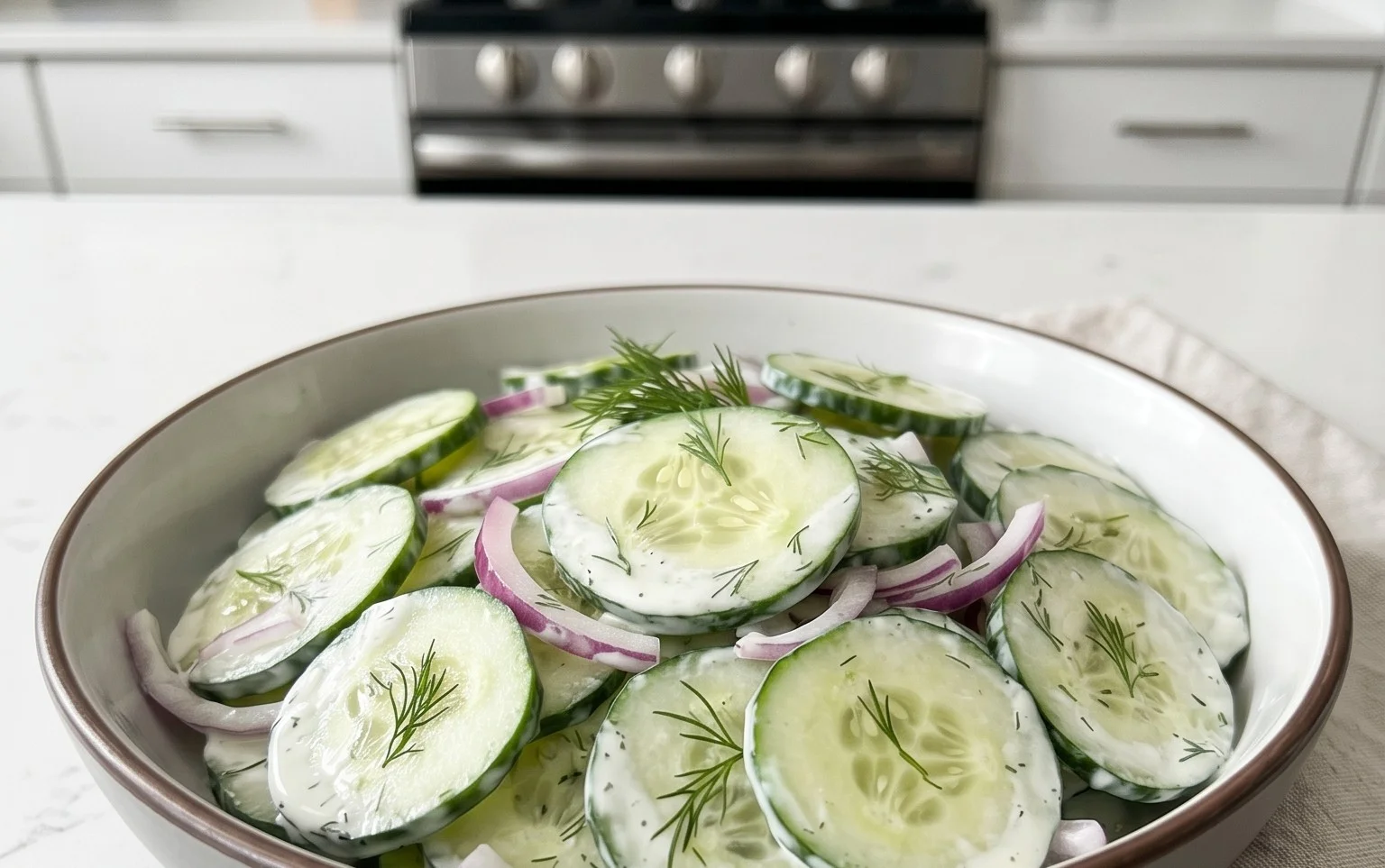 Polish Cucumber Salad