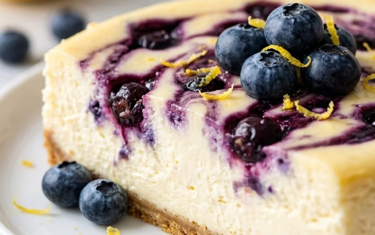 Lemon Blueberry Cheesecake