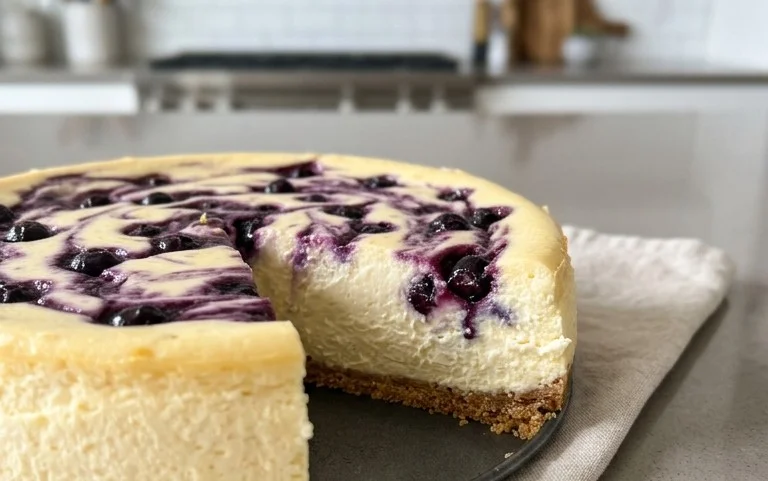 Lemon Blueberry Cheesecake